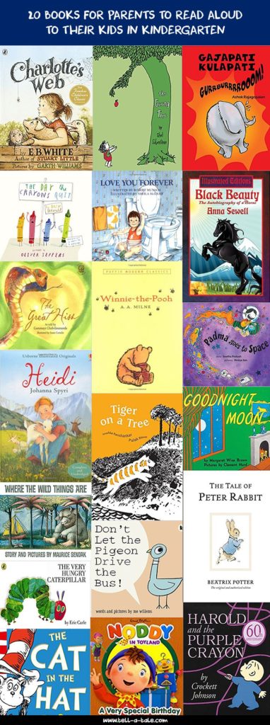 20 Books To Read-Aloud To Your Kindergarten Kid